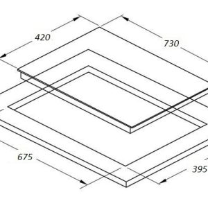 Ảnh công trình thực tế Bếp Từ Lorca LCI-886