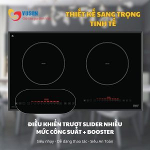 Ảnh công trình thực tế Bếp Từ Lorca TA-1825 PLUS