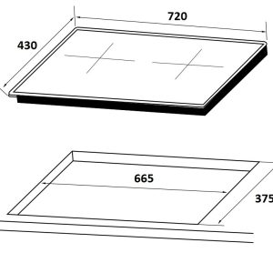 Ảnh công trình thực tế Bếp Từ Munchen GM6839 ( Dòng Sản Phẩm Klug – Đức )