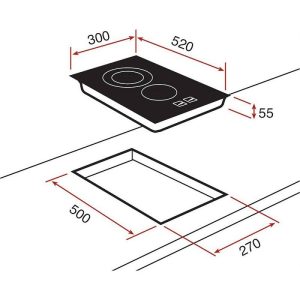 Ảnh công trình thực tế Bếp Từ Teka IR 321
