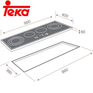 Ảnh công trình thực tế Bếp Từ Teka IRS 933 HS