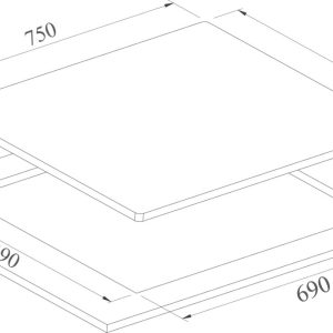 Ảnh công trình thực tế Bếp Từ Topy EU – 1368S Serial 6.0
