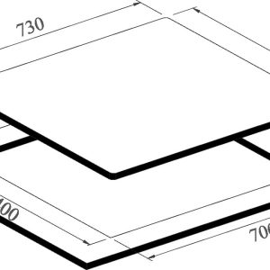 Ảnh công trình thực tế Bếp Từ Topy TP – 868Plus