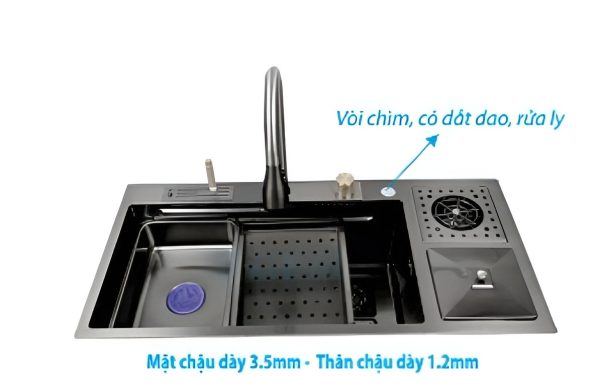 Bộ Chậu Rửa Bát B-Gem BG-8845AGT