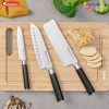 Bộ Dao Làm Bếp 3 Món Konox Alder Set - ảnh 2