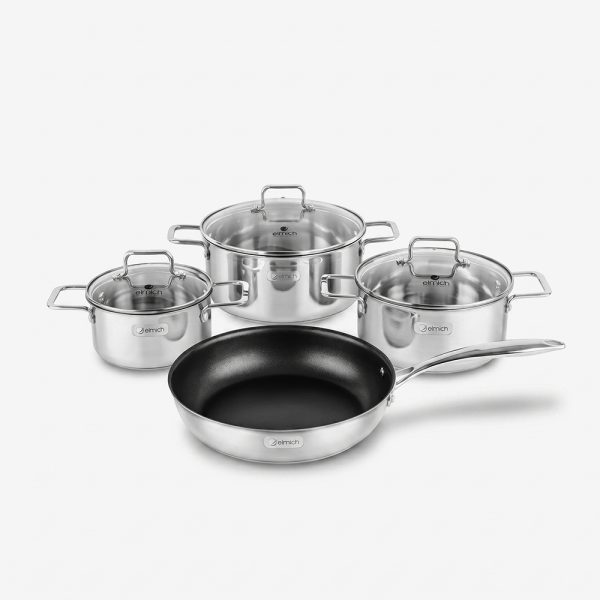 Bộ Nồi, Chảo Elmich Trimax XR EL-8075