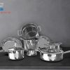 Bộ Nồi Chảo Inox 8 Món Junger JC-100 - ảnh 2