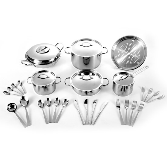 Bộ Nồi Edelkochen 3 Đáy 5 Chiếc