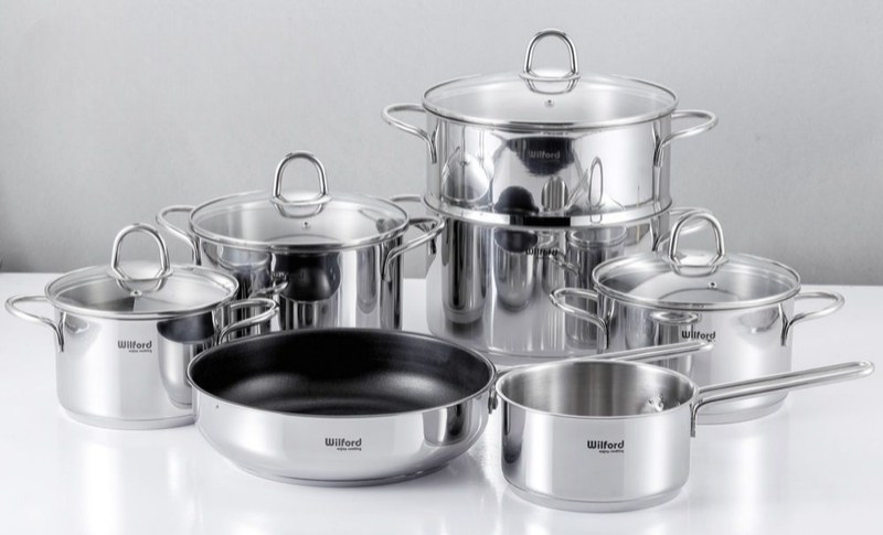 Bộ Nồi Inox 7 Món Chef’s Wilford WF7Plus