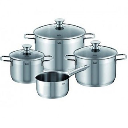 Bộ Nồi Từ 4 Chiếc Silit Pisa