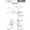 Bộ Sen Âm Tường 2 Chức Năng Ecod ES2206-2C/ES2203 - ảnh 3