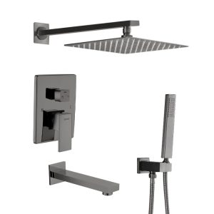 Ảnh công trình thực tế Bộ Sen Âm Tường 3 Chức Năng Ecod ES2206-3C/ES2203