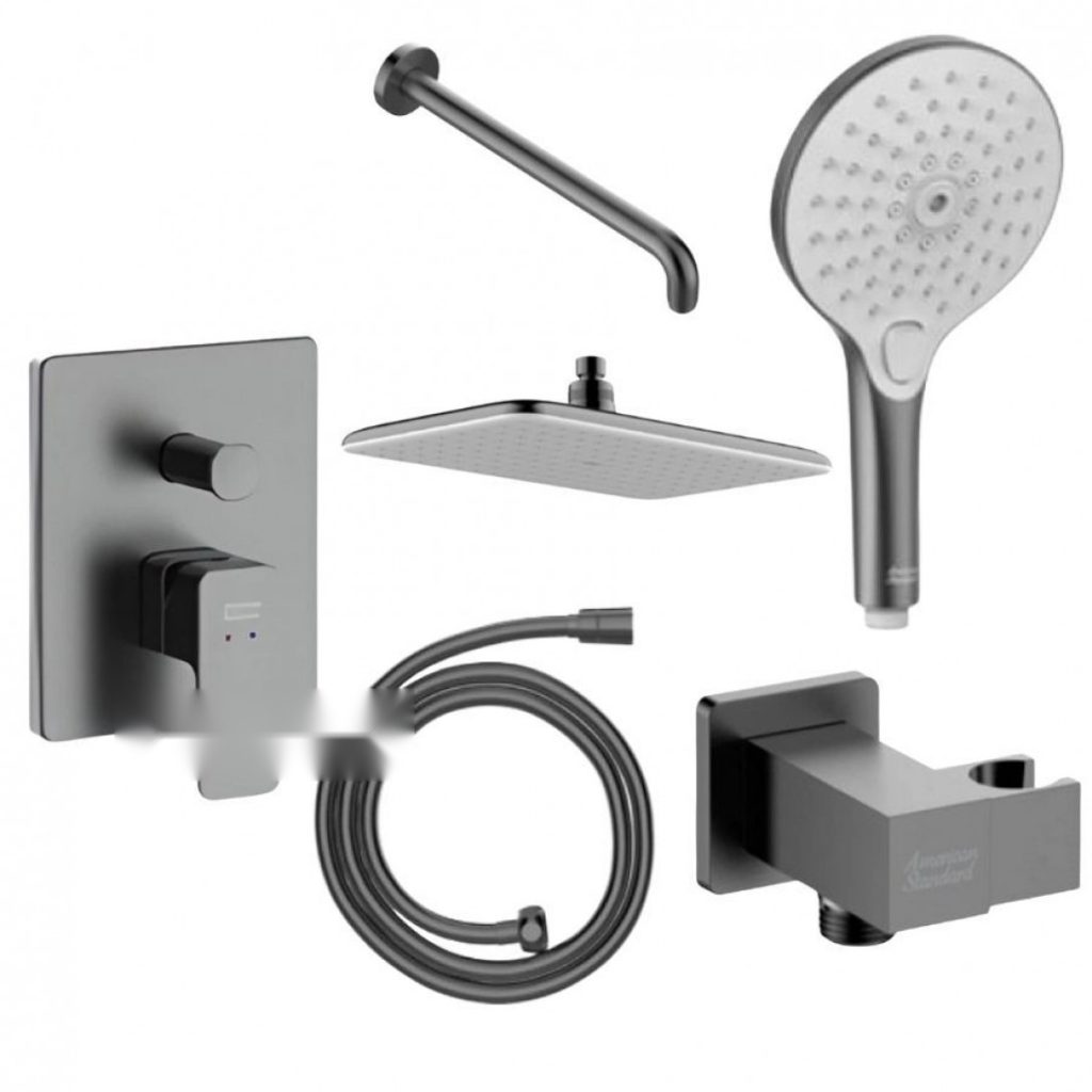 Bộ Sen American WF-1321BHG WF-9H11BHG WF-9127BHG FFAS9143BHG FFASS515BHG FFAS9909BHG Âm Tường Màu Xám