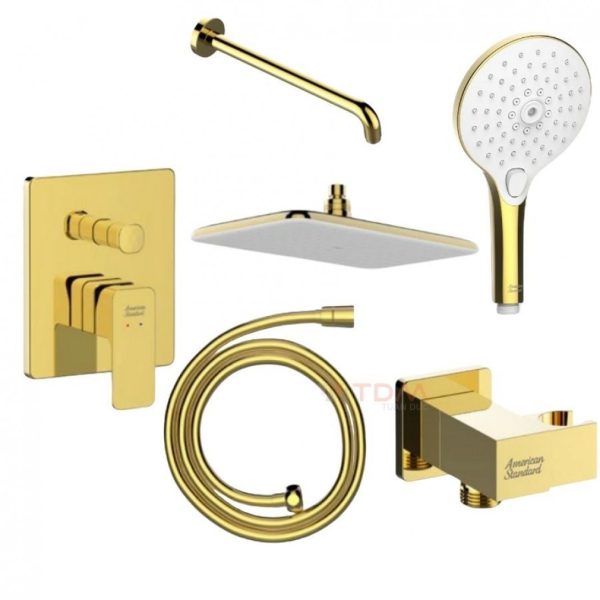Bộ Sen American WF-1321CS/WF-9H11CS/WF-9127CS/FFAS9143CS/FFASS515CS/FFAS9909CS Âm Tường Màu Vàng
