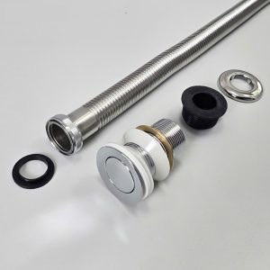Ảnh công trình thực tế Bộ Siphon Xả Lật kèm Ống Sun Inox 304 Ecod EP-SIPHON-LAT