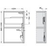 Bộ Tay Nâng Blum Aventos HF Top 22F1809 - ảnh 2