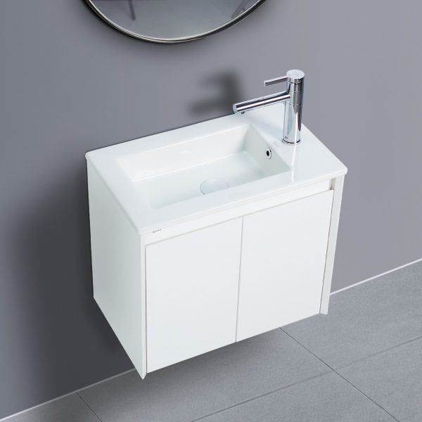 Bộ Tủ Chậu EC5633 Trắng Ecod EC5633-T