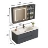 Bộ Tủ Chậu Lavabo Ecod EC220 - ảnh 4