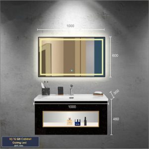 Bộ Tủ Chậu Phòng Tắm 100cm BASIC QG1002KS-QS1100-QL944NV