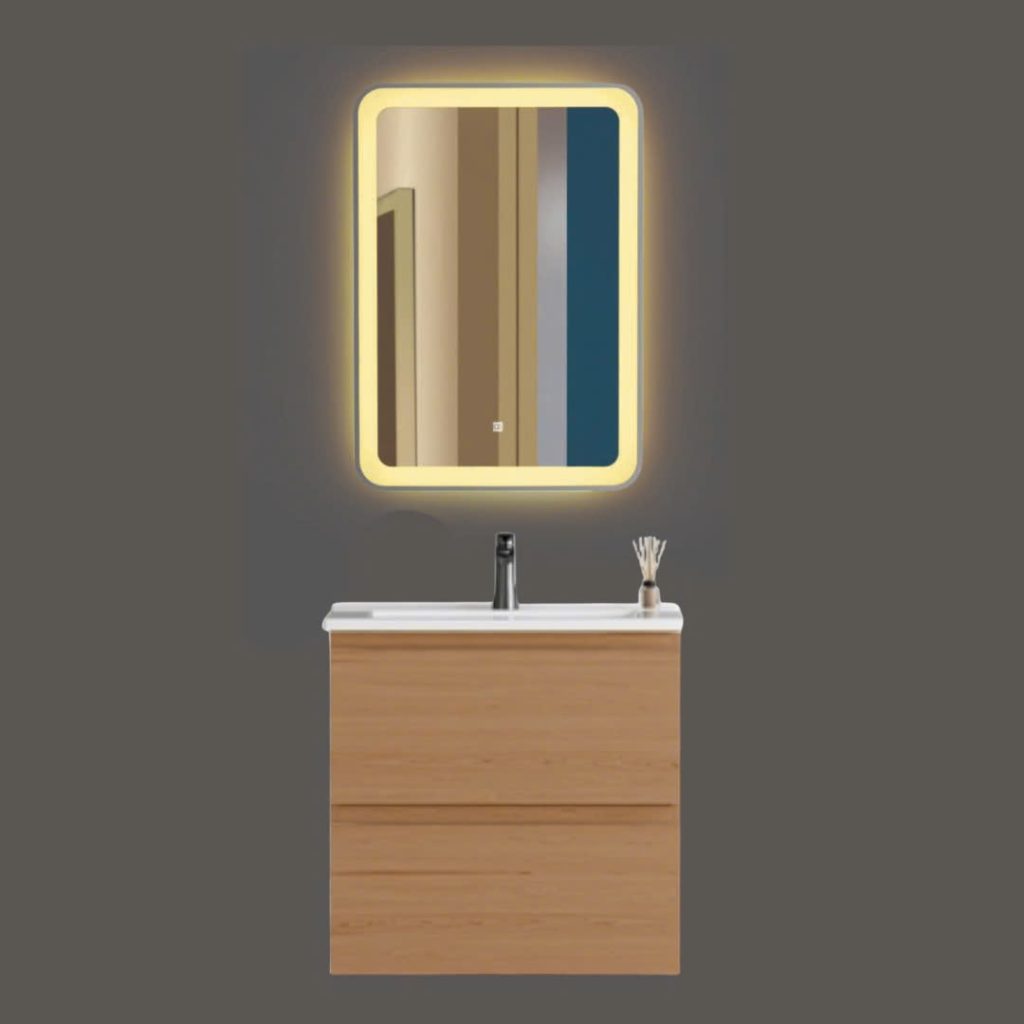 Bộ Tủ Chậu Phòng Tắm 60cm BASIC ANGELA-600