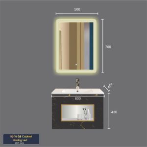 Bộ Tủ Chậu Phòng Tắm 60cm BASIC QG600-QK6-QL901V