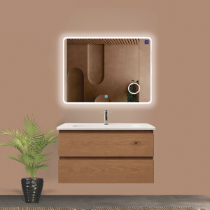 Ảnh công trình thực tế Bộ Tủ Chậu Phòng Tắm 80cm BASIC ANGELA