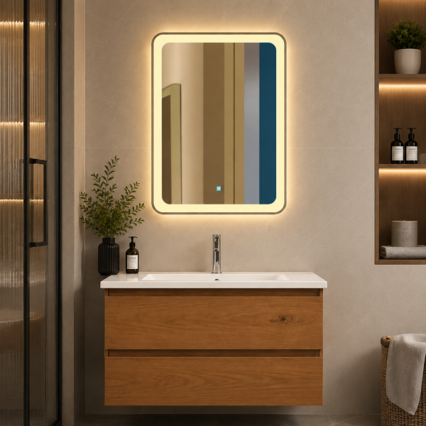 Bộ Tủ Chậu Phòng Tắm 80cm BASIC ANGELA-800
