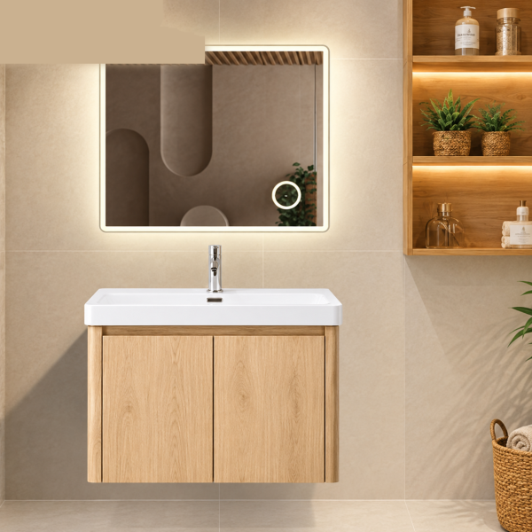 Bộ Tủ Chậu Phòng Tắm 80cm BASIC MIRA-800