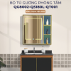 Bộ Tủ Chậu Phòng Tắm 80cm BASIC QG8002-QS180L-QT001 - ảnh 2