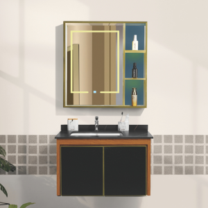 Bộ Tủ Chậu Phòng Tắm 80cm BASIC QG8002-QS180L-QT001