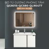 Bộ Tủ Chậu Phòng Tắm 80cm BASIC QG8015-QC580-QL904TT - ảnh 2