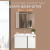 Bộ Tủ Chậu Phòng Tắm 80cm BASIC QG8015-QS280W-QT005 - ảnh 2