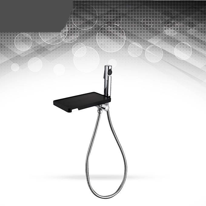 Bộ Vòi Xịt Đa Năng BASIC BP-13976B Đen