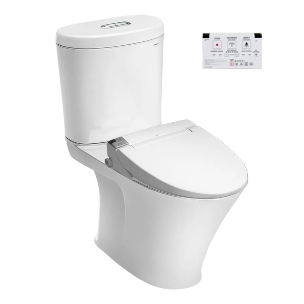 Bồn cầu 2 khối INAX C-700A/CW-KA22AVN nắp rửa điện tử điều khiển từ xa