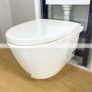 Ảnh công trình thực tế Bồn Cầu American Standard VF-3119 Treo Tường nắp CTSS1808-1M