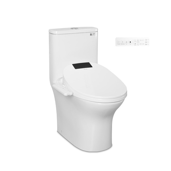 Bồn Cầu Kết Hợp Nắp Rửa Thông Minh Ecod EB036/EBN1807