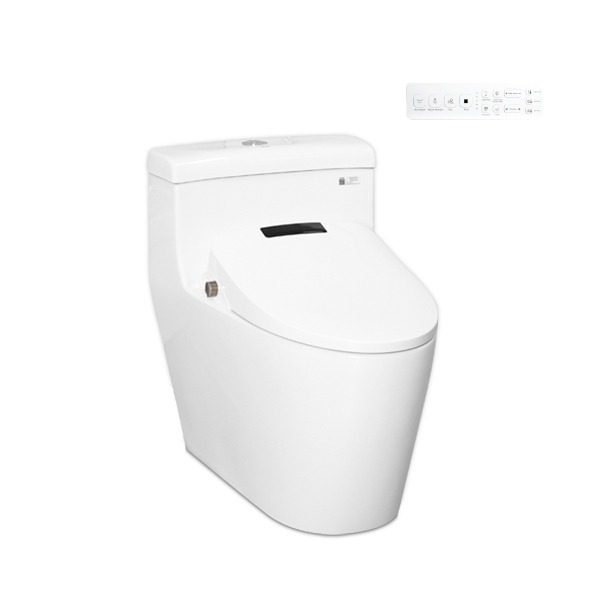 Bồn Cầu Kết Hợp Nắp Rửa Thông Minh Ecod EB088/EBN1809