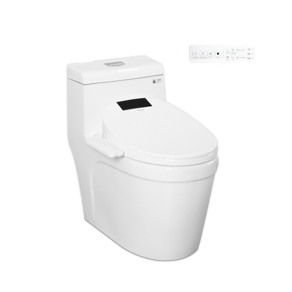 Bồn Cầu Kết Hợp Nắp Rửa Thông Minh Ecod EB282/EBN1807