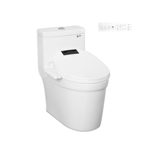 Bồn Cầu Kết Hợp Nắp Rửa Thông Minh Ecod EB9061/EBN1807