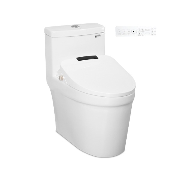 Bồn Cầu Kết Hợp Nắp Rửa Thông Minh Ecod EB9061/EBN1809