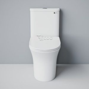 Ảnh công trình thực tế Bồn Cầu Liền Khối Ecod EB036