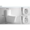 Bồn Cầu Liền Khối Ecod EB117 - ảnh 5