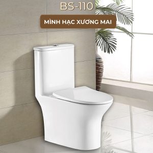 Ảnh công trình thực tế Bồn Cầu Một Khối BASIC BS-110