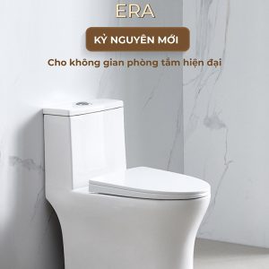 Ảnh công trình thực tế Bồn Cầu Một Khối BASIC ERA