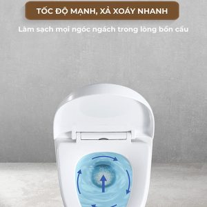 Ảnh công trình thực tế Bồn Cầu Water Jet BASIC ERA-860