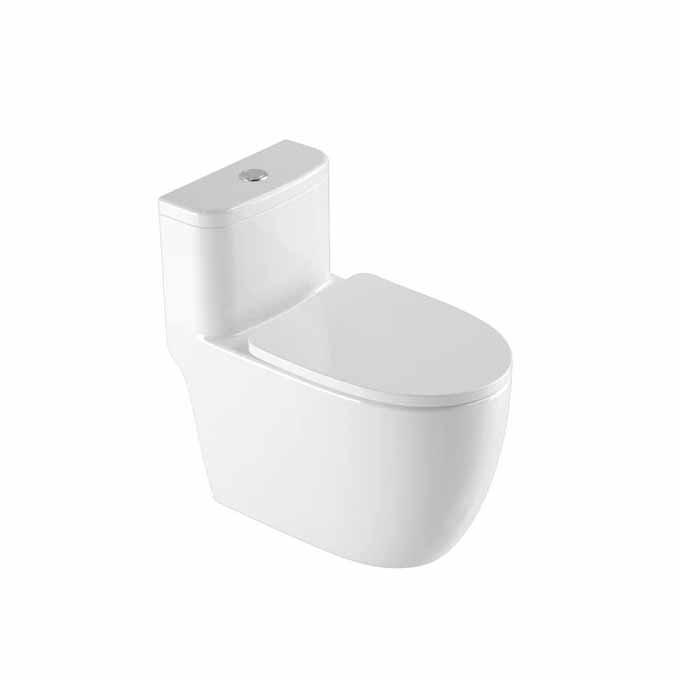 Bồn Cầu Một Khối Vành Kín BASIC EDEN