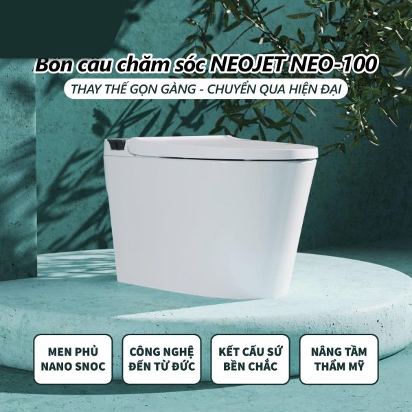 Bồn Cầu NEO JET Không Dùng Điện BASIC NEO-100