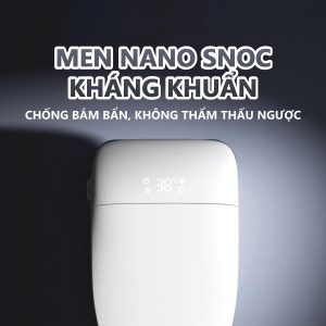 Ảnh công trình thực tế Bồn Cầu Thông Minh BASIC NEO-100S