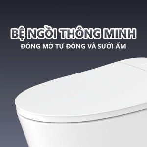 Ảnh công trình thực tế Bồn Cầu Thông Minh BASIC NEO-100S