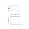Bồn Cầu Treo Tường BASIC BS-12276D - ảnh 2